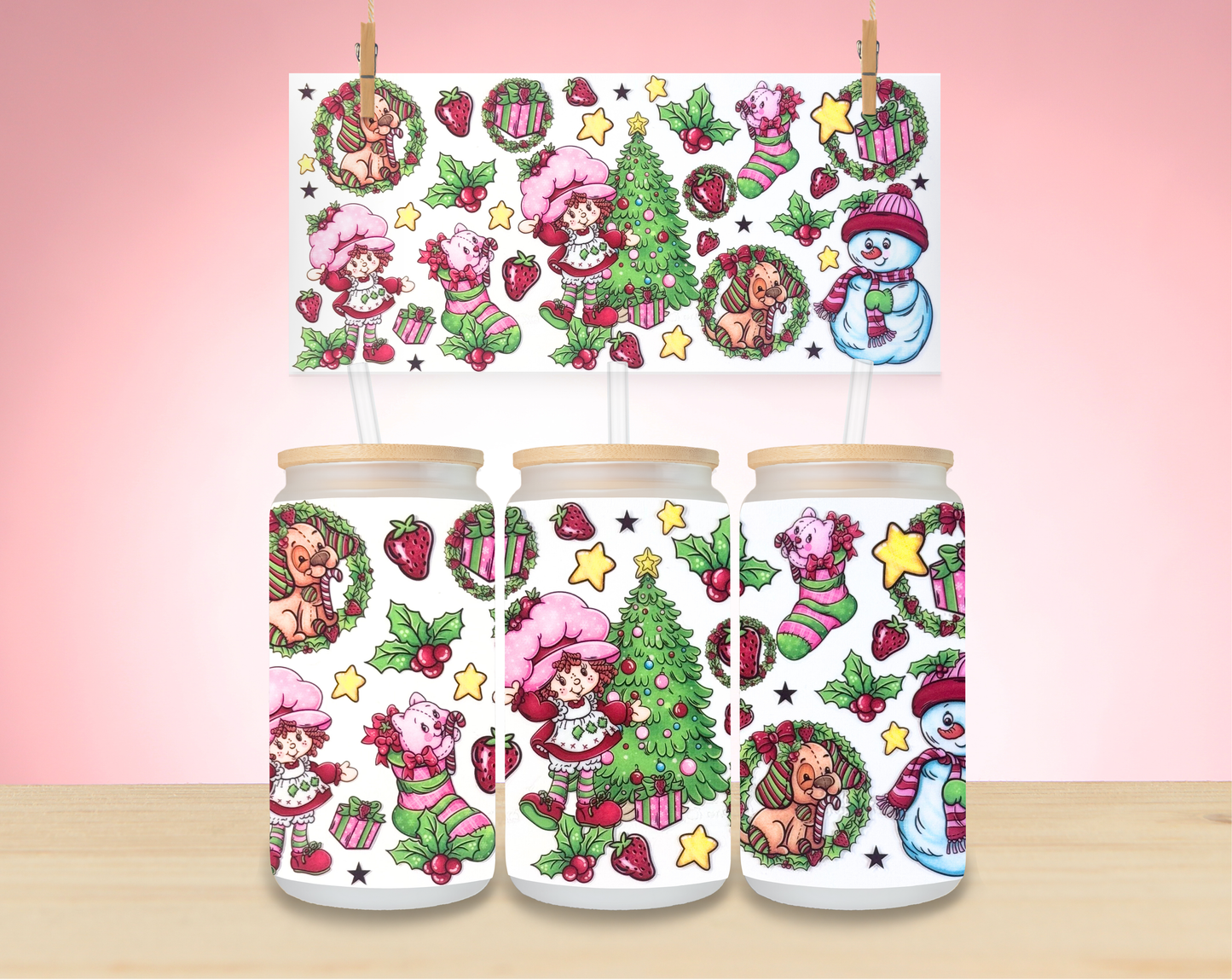 Christmas Character Wraps- Not for individual sale
