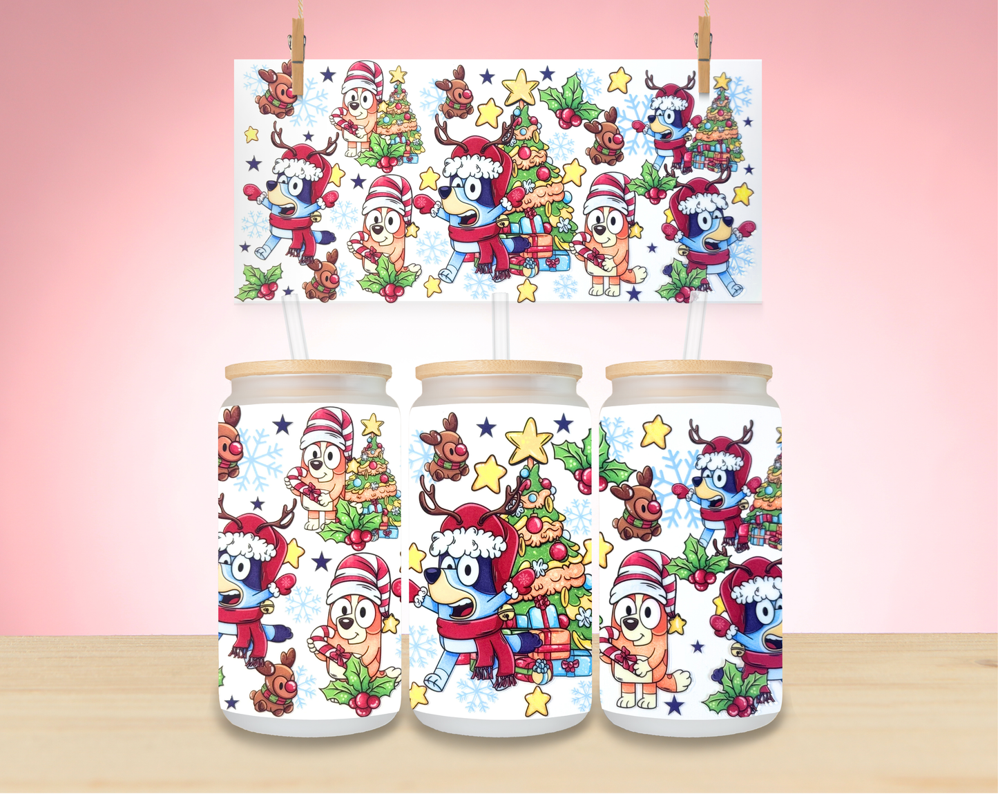 Christmas Character Wraps- Not for individual sale