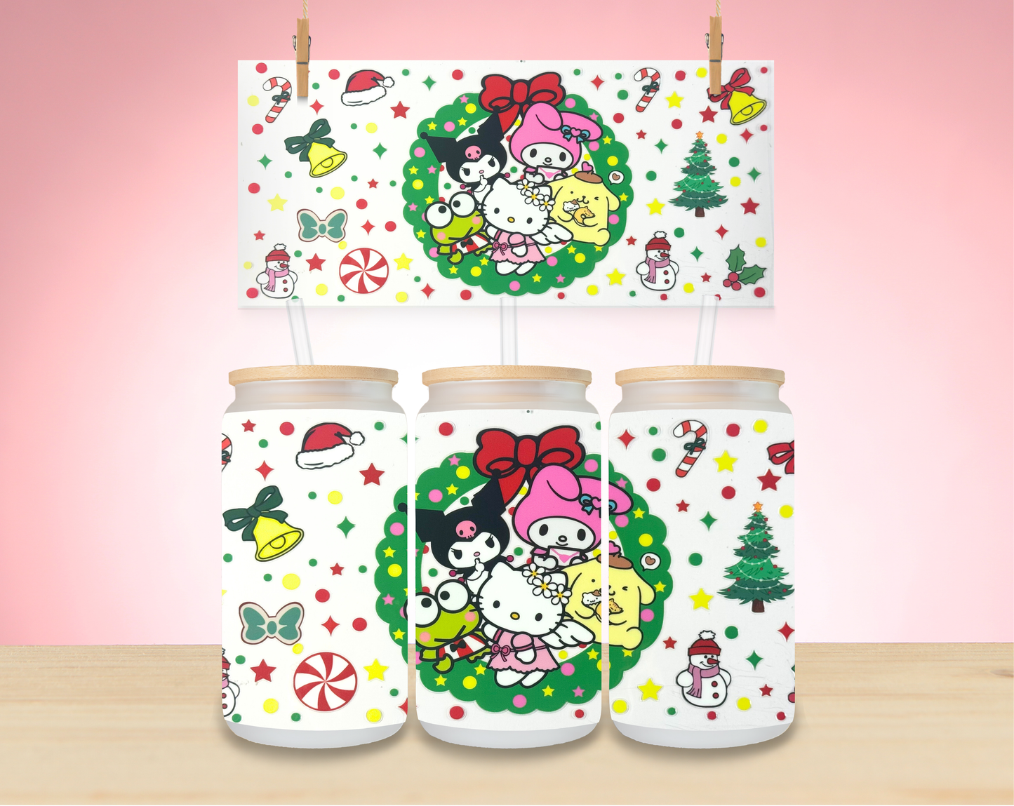 Christmas Character Wraps- Not for individual sale