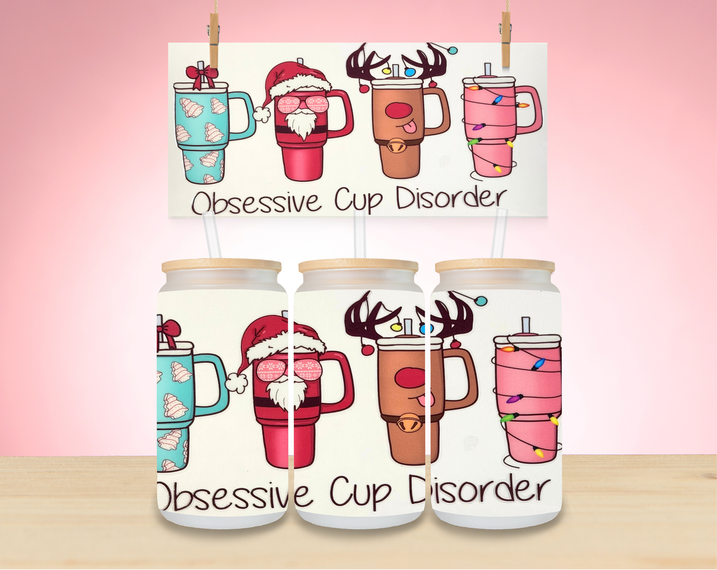 Christmas Drink Wraps