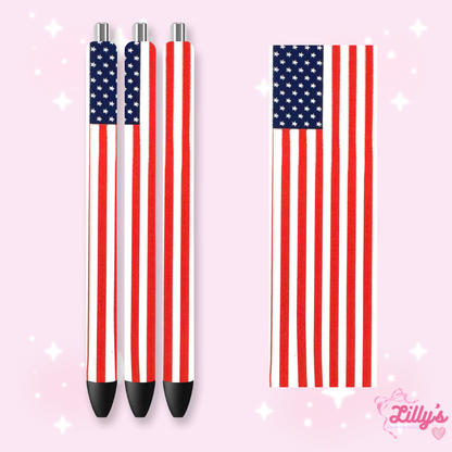 Positivity, Sarcastic & Faith Custom Glitter Resin Pens – Choose Your Wrap & Glitter