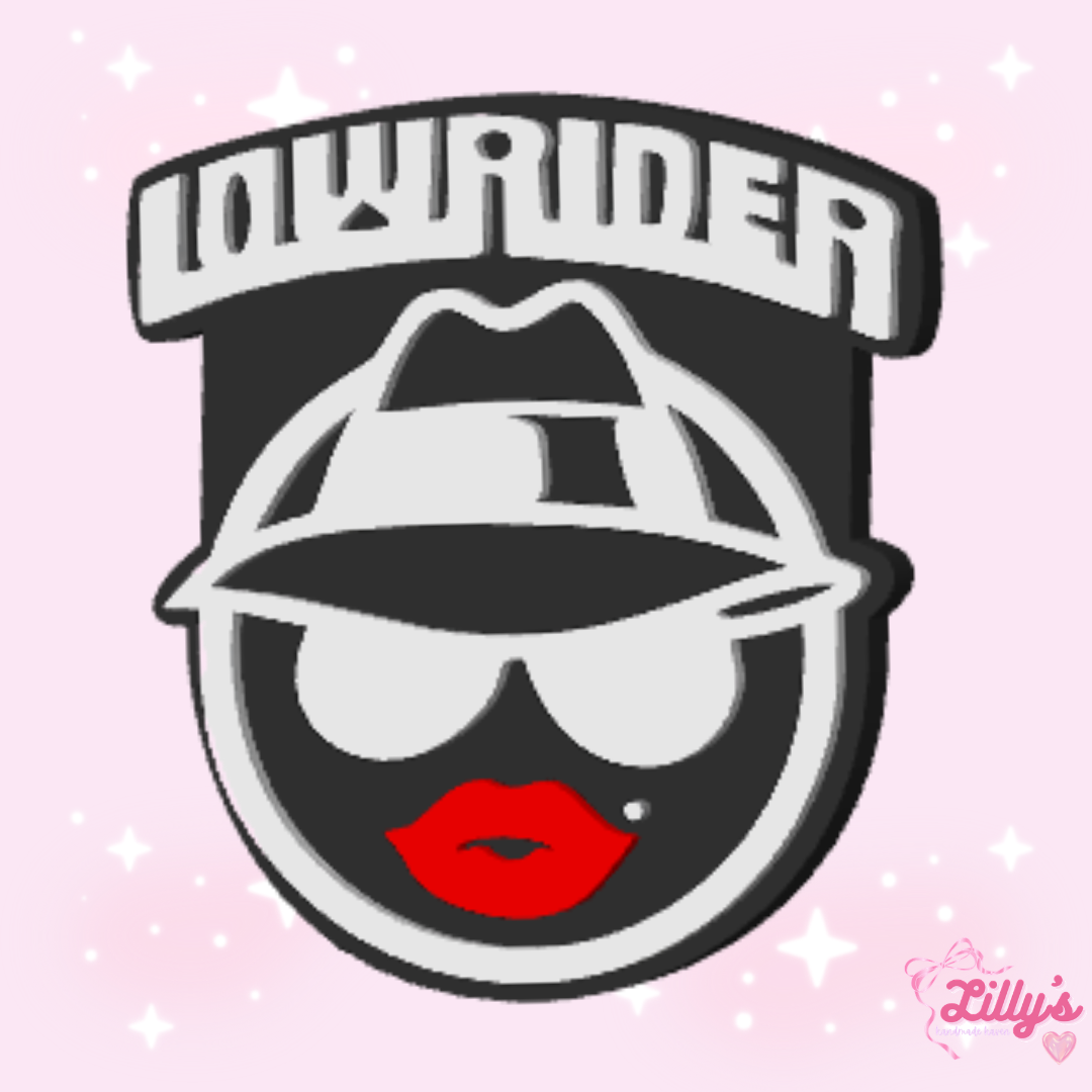 Lowrider Girl Pen Topper