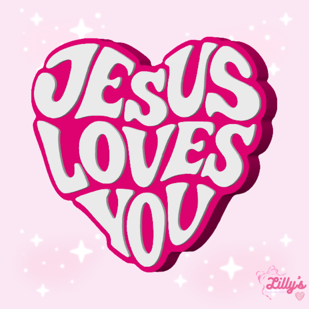 Jesus Loves You Pen Topper