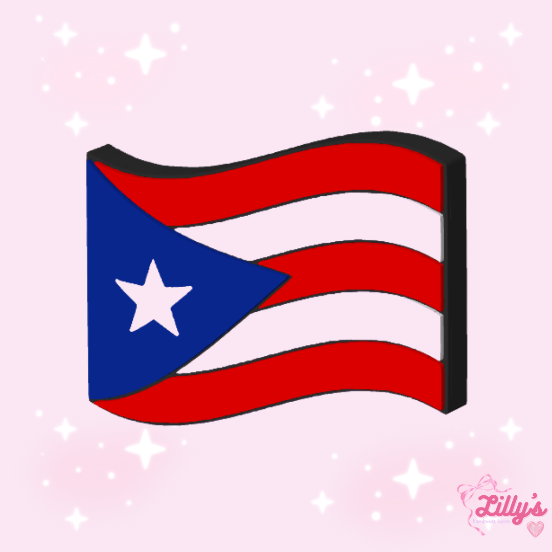 Puerto Rico Flag Pen Topper