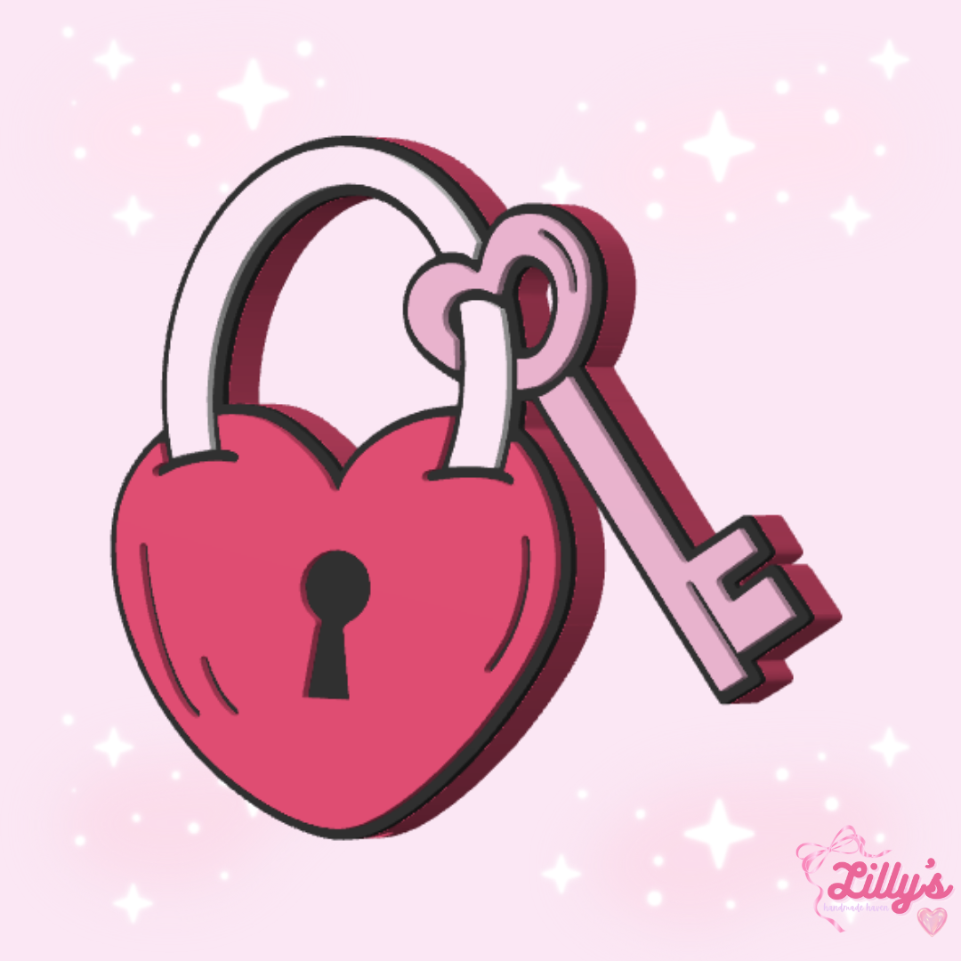 Heart Locket Pen Topper