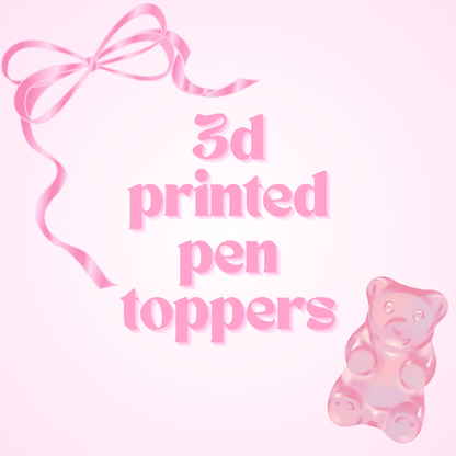 3D Printed Pen Toppers