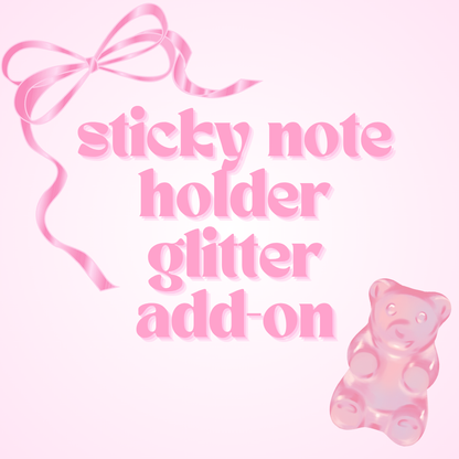 3D Print Glitter Add-ons