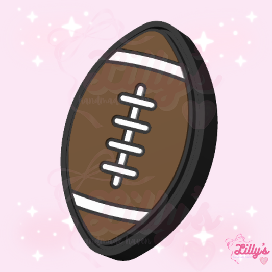 Football Clicker Keychain