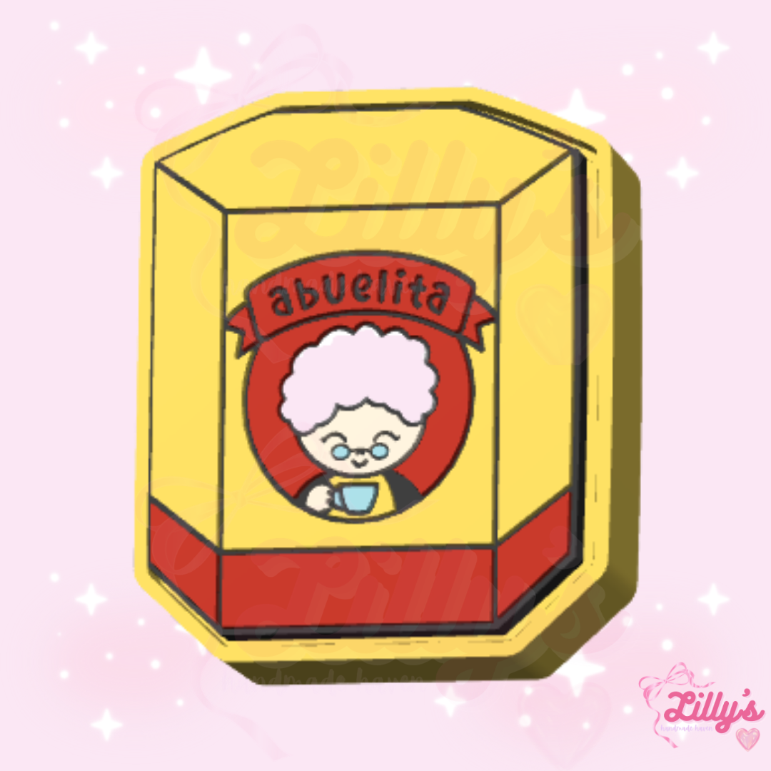 Abuelita Chocolate Clicker Keychain