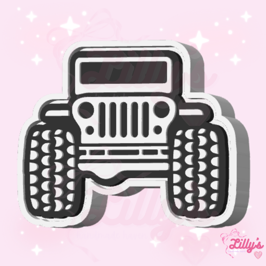 Off-Roading SUV Clicker Keychain