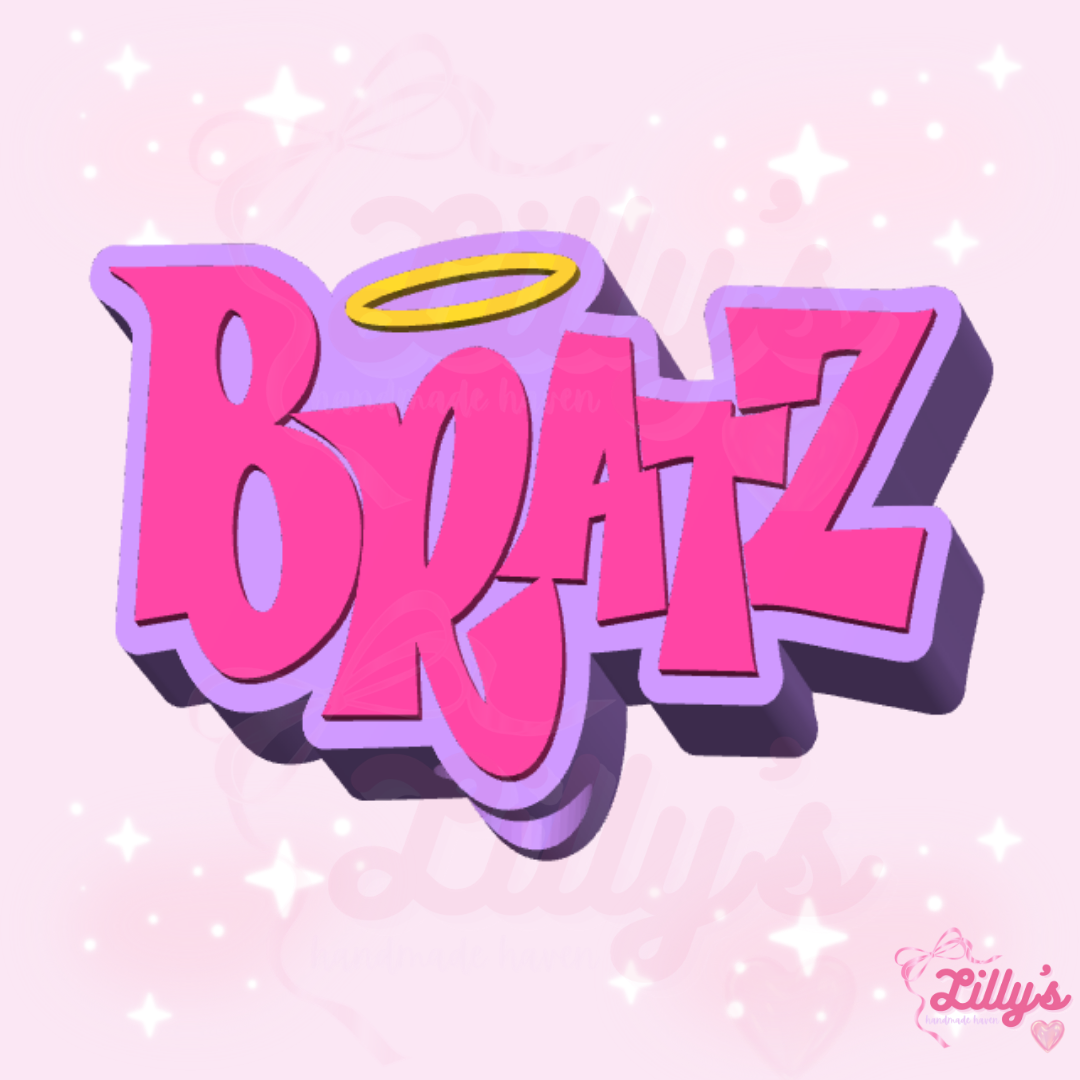 Bratty Doll Straw Topper