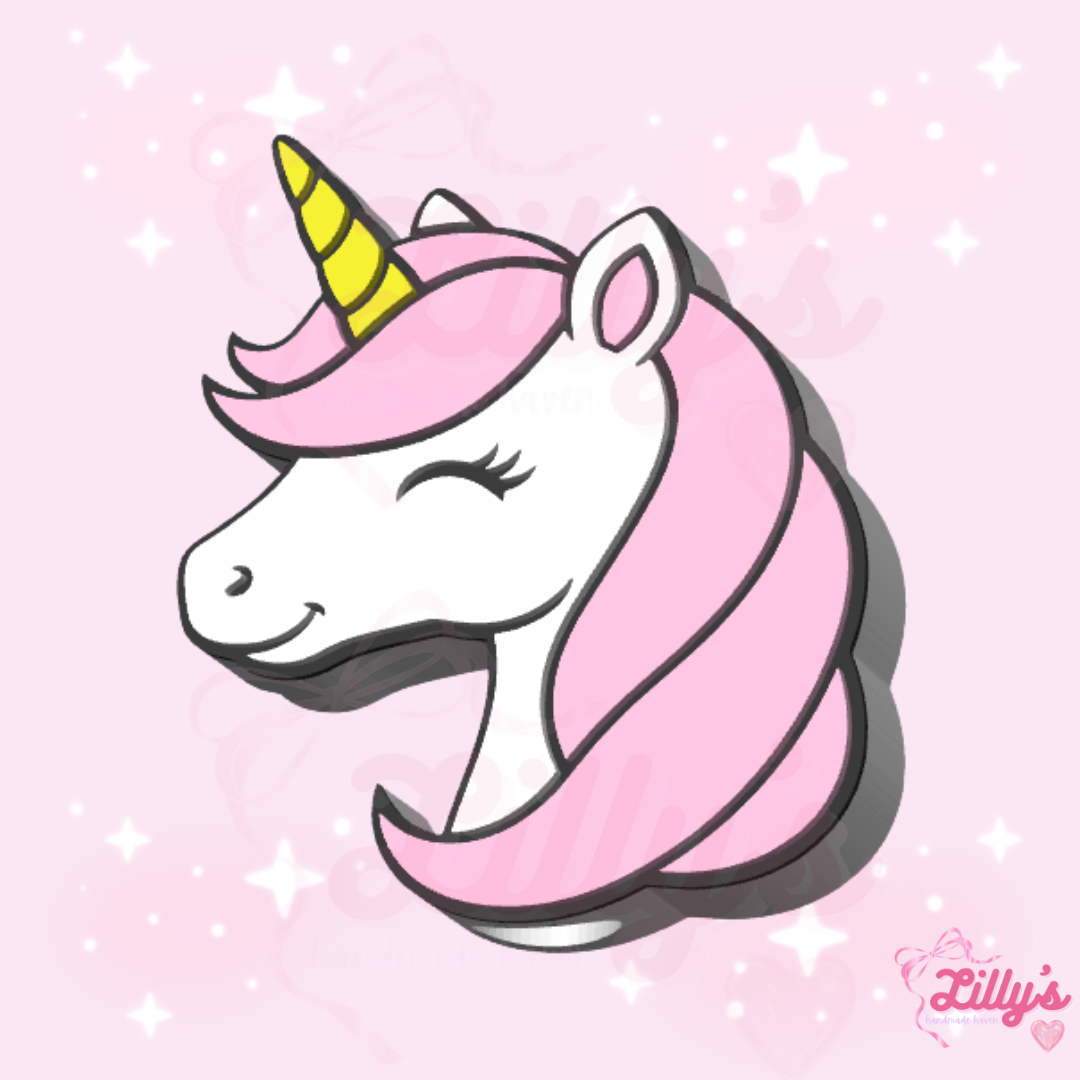 Unicorn #2 Straw Topper