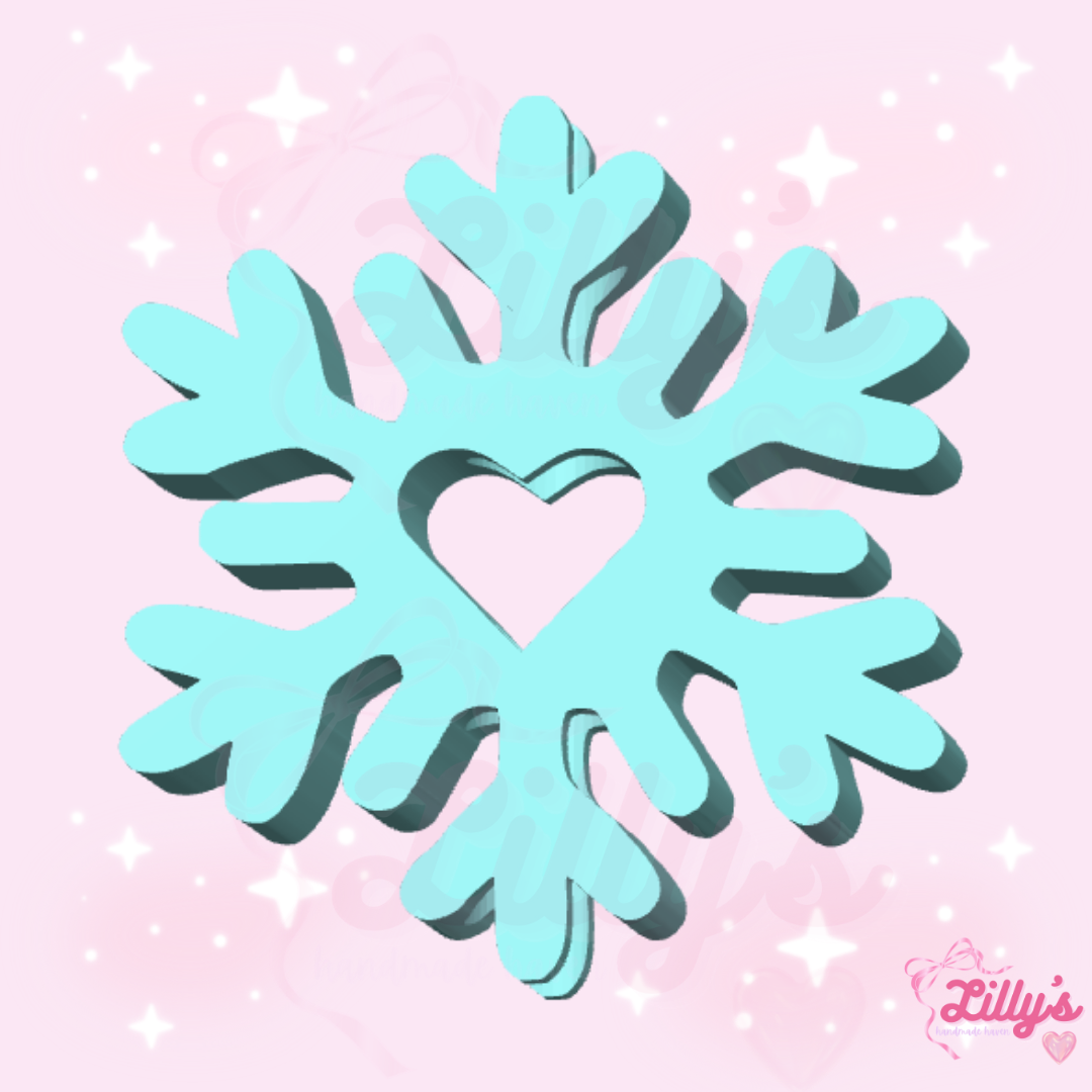 Snowflake Straw Topper