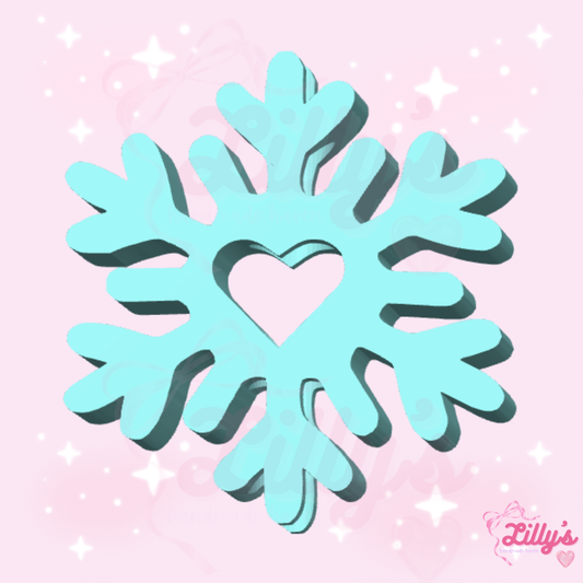 Snowflake Straw Topper