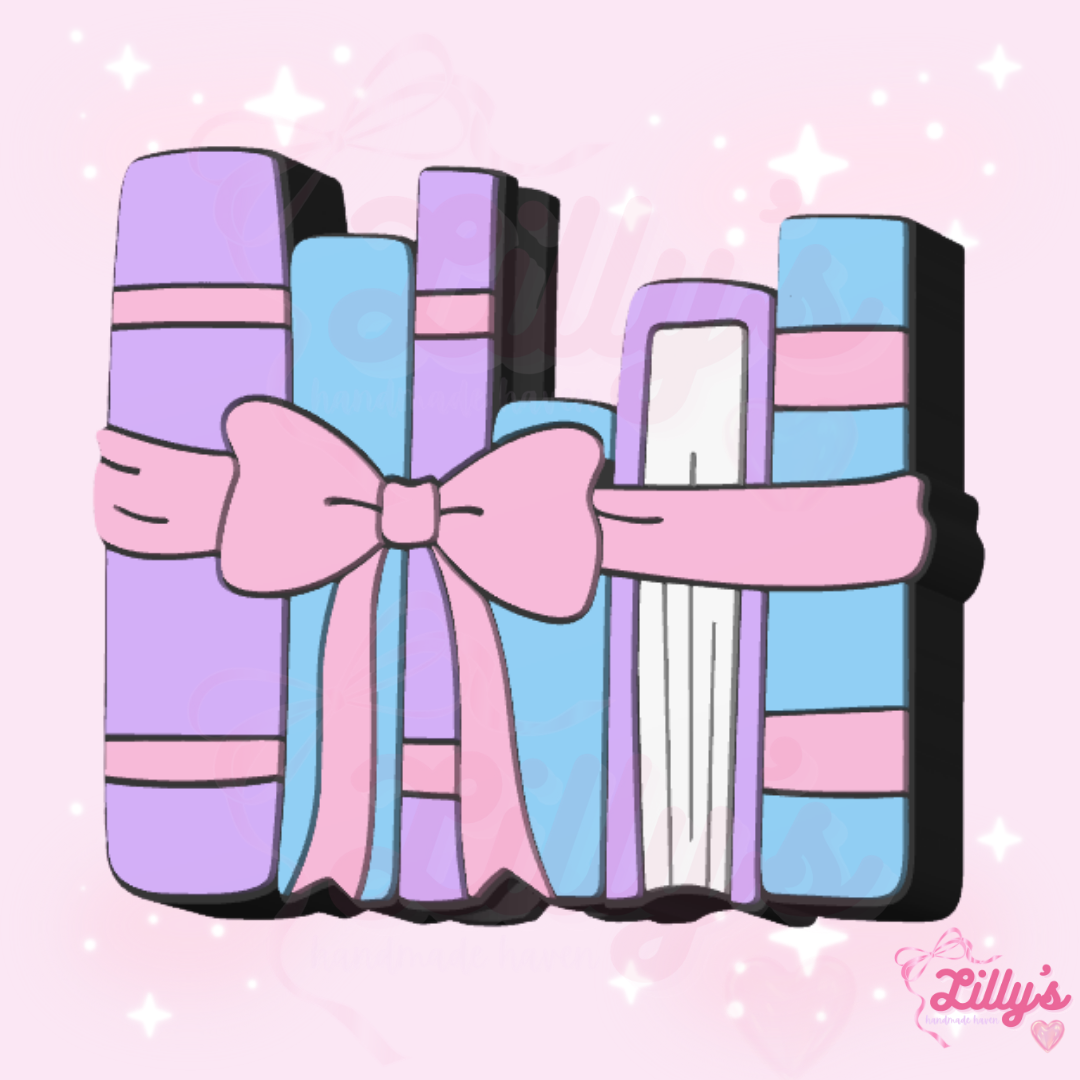 Girly Books Straw Topper
