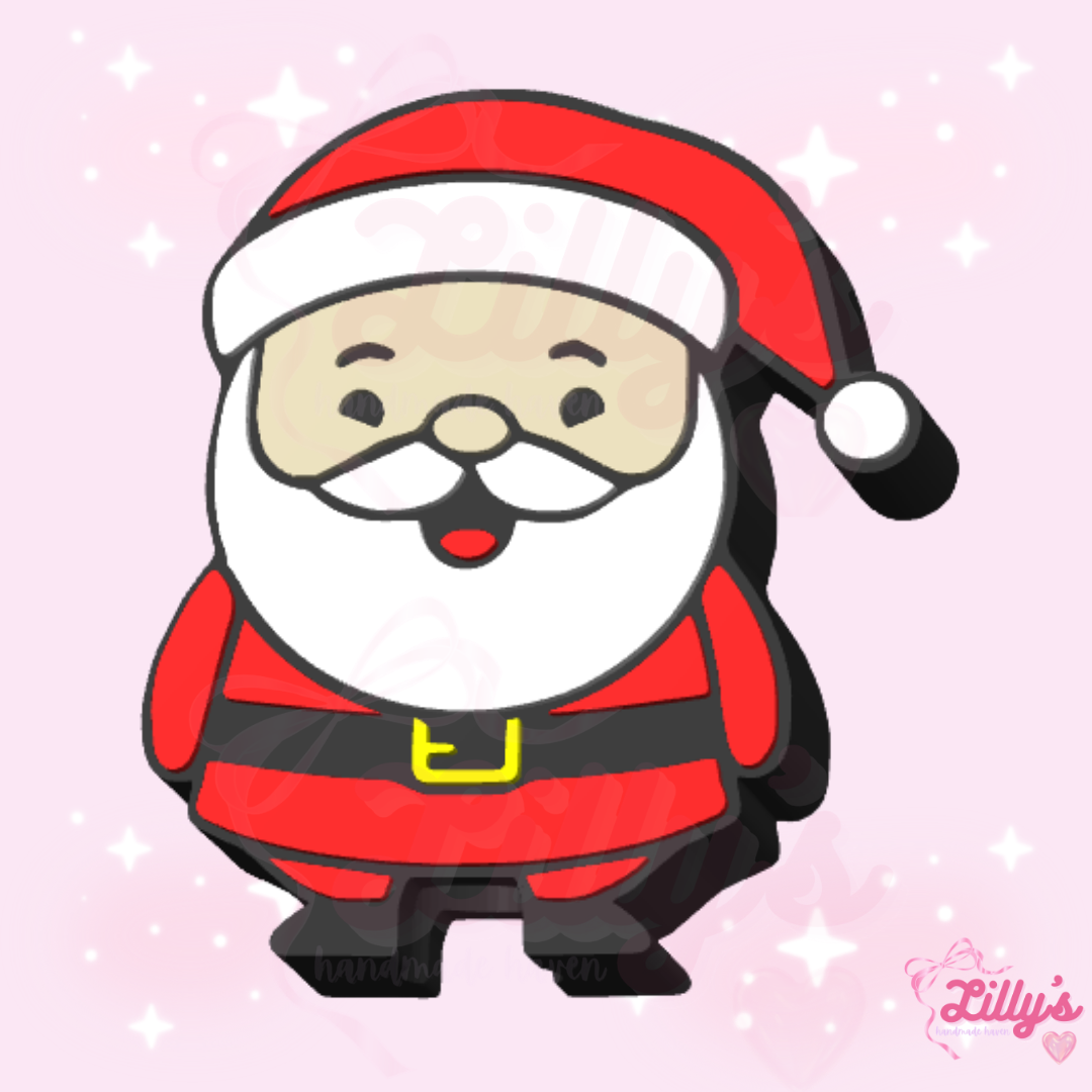 Santa Straw Topper