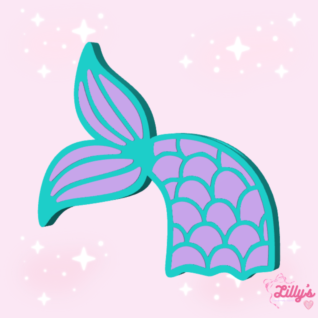 Mermaid Tail Straw Topper