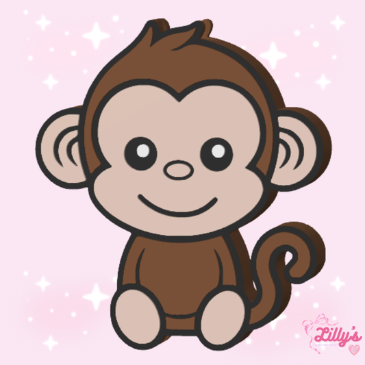 Monkey Straw Topper