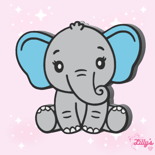 Boy Elephant Straw Topper