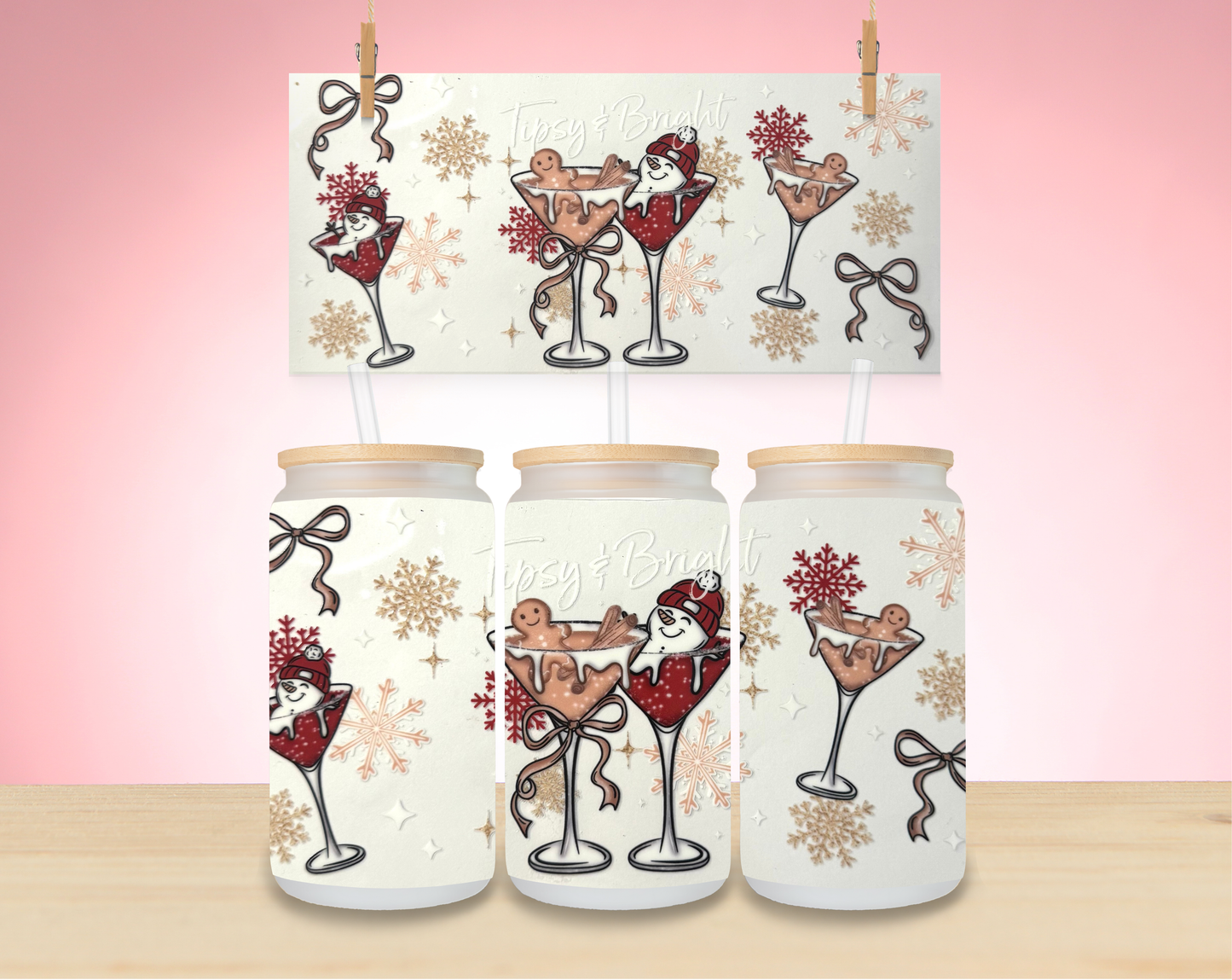 Christmas Drink Wraps